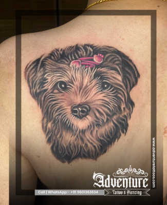 Pet tattoo design Adventure Tattoo Ahmedabad
